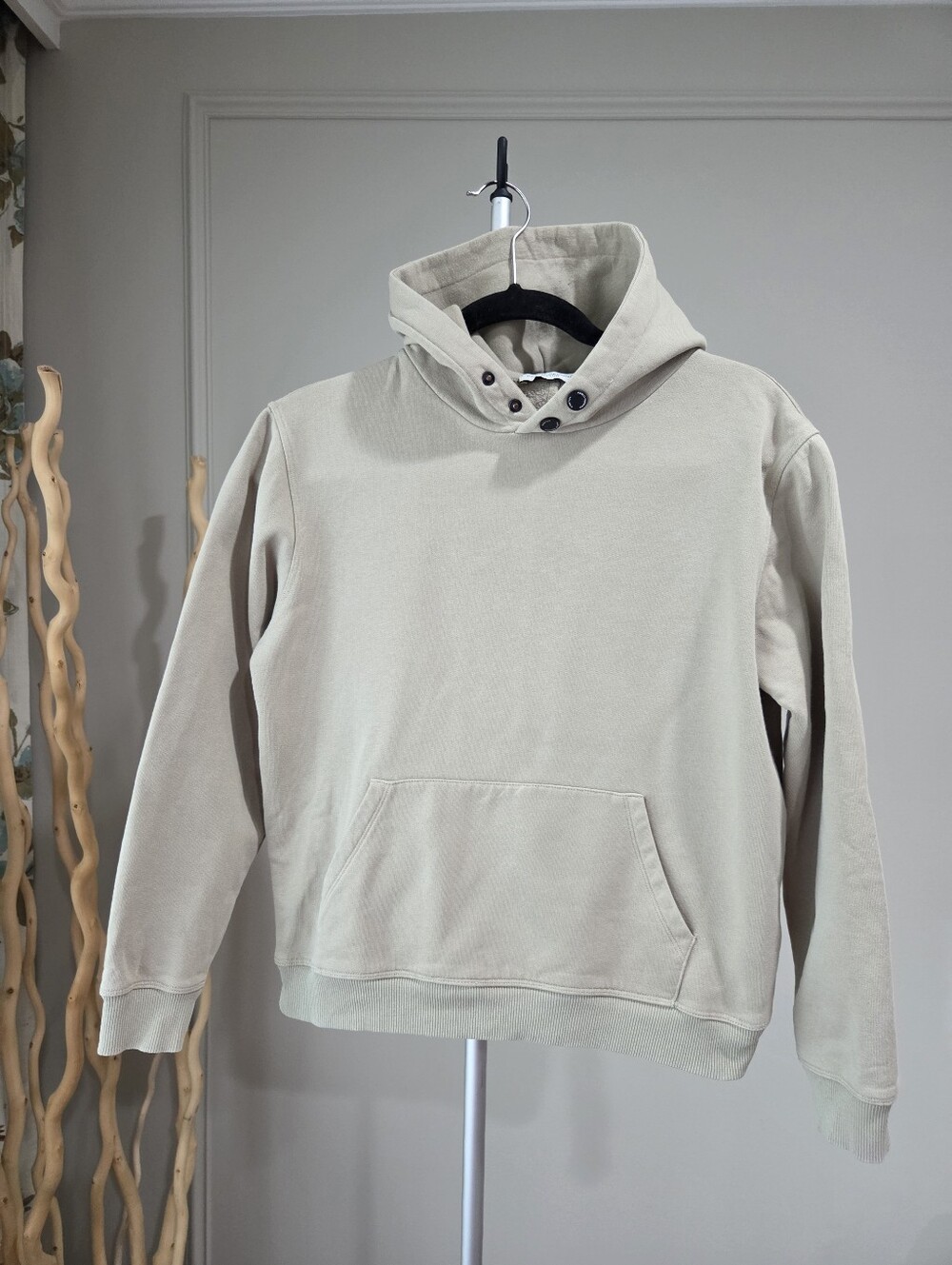 Paolo Pecora Milano Boy's Cream Pullover Hoodie Sweatshirt Sz.14
